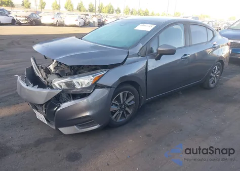 2021 Nissan Versa Sv Xtronic Cvt z USA, uszkodzony, nr VIN 3N1CN8EV2ML824689